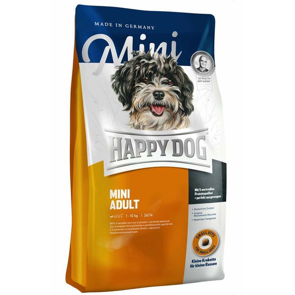 غذا خشک سگ هپی داگ مدل Mini Adult وزن 8 کیلوگرم