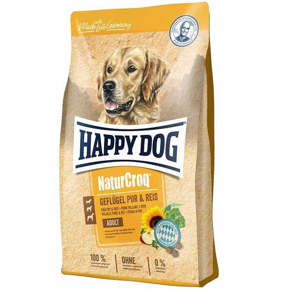 غذای سگ هپی داگ مدل NatureCroq وزن 4 کیلوگرم