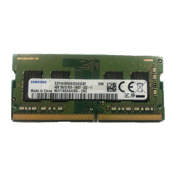 رم لپ تاپ DDR4 تک کاناله 2400 مگاهرتز CL11 سامسونگ مدل 10600s ظرفیت4 گیگابایت