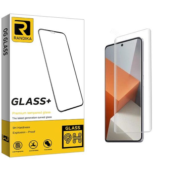 محافظ صفحه نمایش راندیکا مدل RK UV مناسب برای گوشی موبایل شیائومی Redmi note 13 Pro Plus 5G