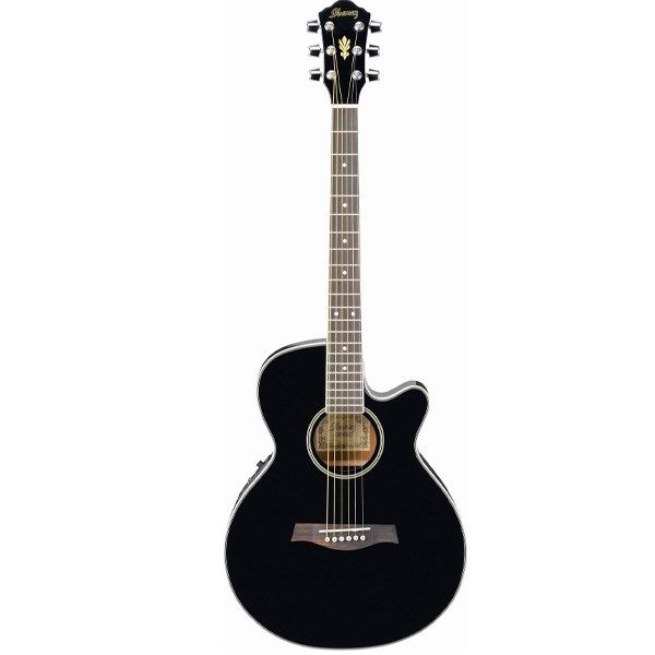 گیتار آکوستیک آیبانز مدل AEG-8-E-BK سایز 4/4