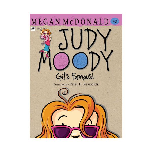 کتاب JUDY MOODY GETS FAMOUS اثر MEGAN MCDONALD انتشارات معیار اندیشه