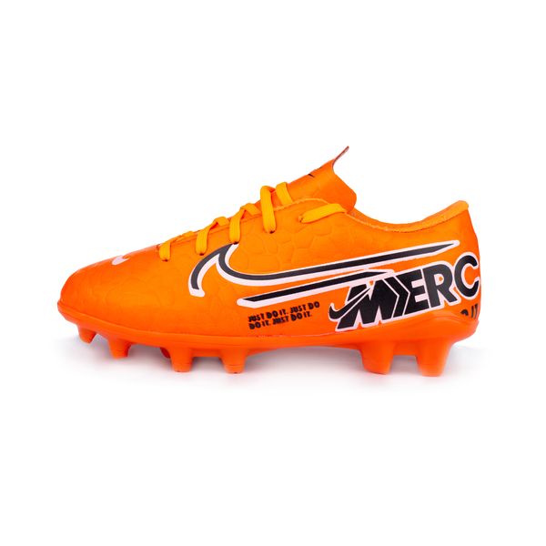 کفش فوتبال پسرانه مدل MERC رنگ نارنجی