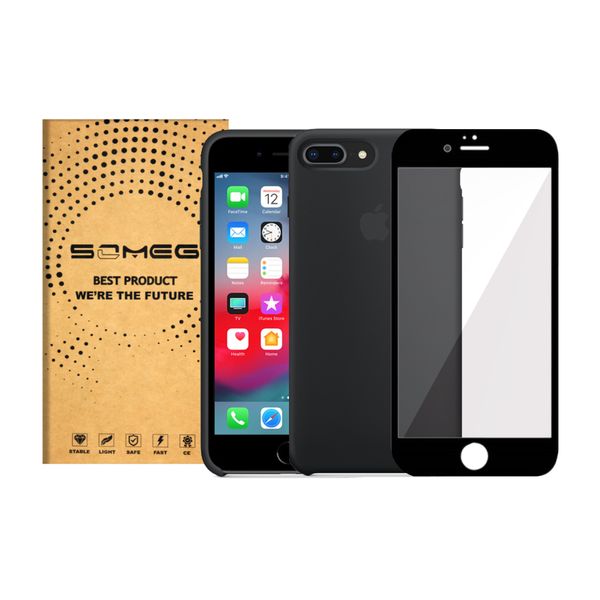 کاور سومگ مدل SIC مناسب برای گوشی موبایل اپل iPhone 7Plus به همراه محافظ صفحه نمایش