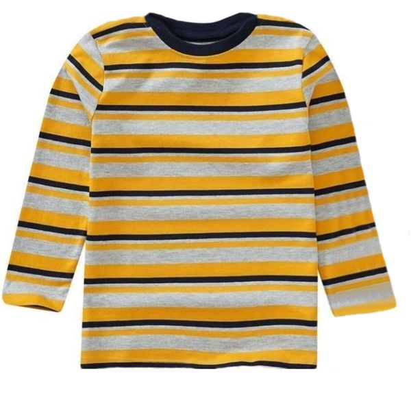 تی شرت آستین بلند بچگانه توپولینو مدل 127223 راه رنگ زرد
