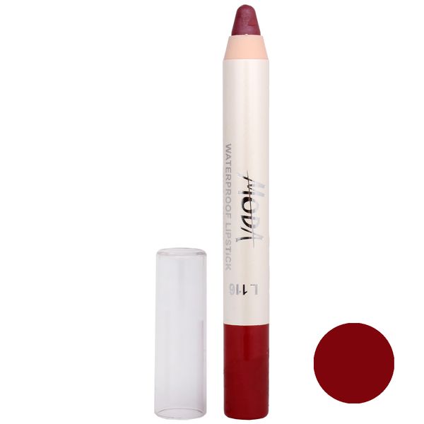 رژ لب مدادی مودا مدل waterproof lipstick شماره 116