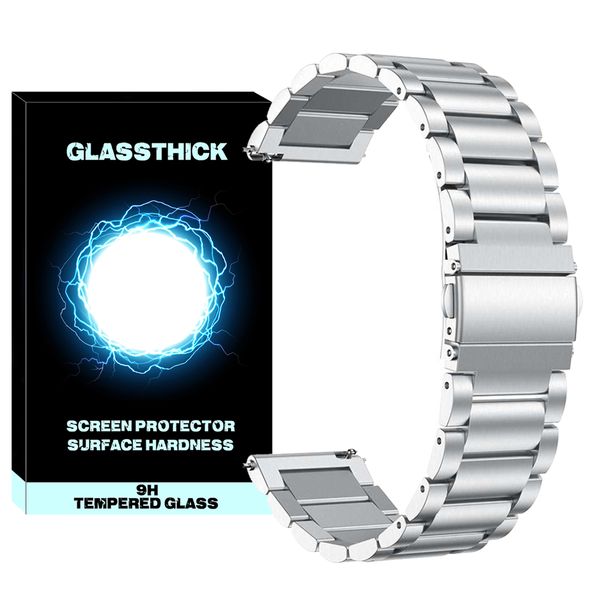 بند گلستیک مدل 3Bead-GL مناسب برای ساعت هوشمند سامسونگ Galaxy Watch FE