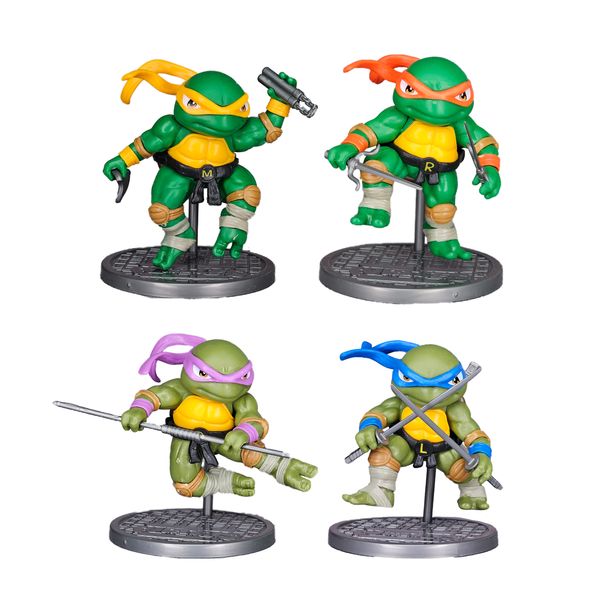 اکشن فیگور مدل لاکپشت های نینجا مجموعه چهار عددی