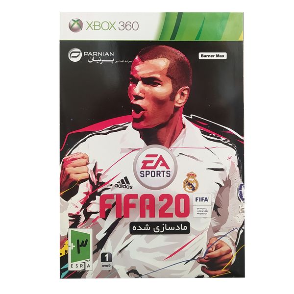 بازی FIFA 20 مخصوص XBOX 360 نشر پرنیان