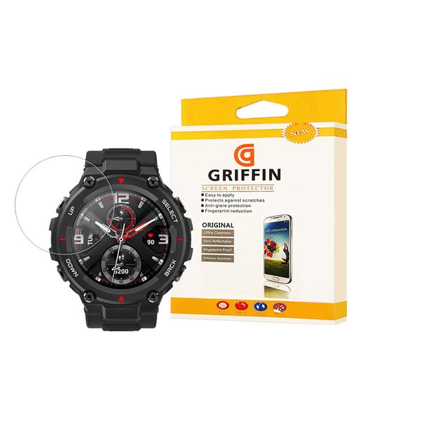محافظ صفحه نمایش گریفین مدل WPTGN GN to مناسب برای ساعت هوشمند امیزفیت T-rex Pro