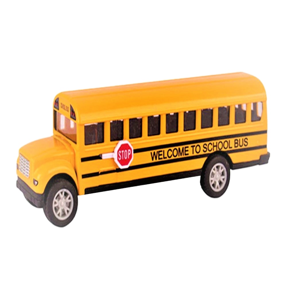 ماشین بازی تیان دو مدل اتوبوس مدرسه کد F1128-1