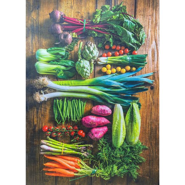 فرش پارچه ای مدل آشپزخانه طرح سبزیجات
