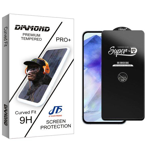 محافظ صفحه نمایش جی اف مدل Diamond SuperD_ESD مناسب برای گوشی موبایل سامسونگ Galaxy A55
