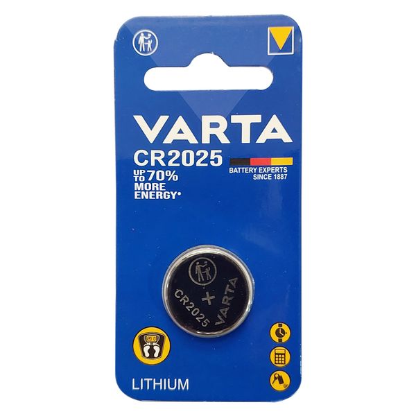 باتری سکه ای وارتا مدل CR 2025