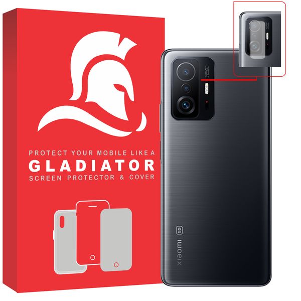   محافظ لنز دوربین گلادیاتور مدل GCX1000 مناسب برای گوشی موبایل شیائومی 11t Pro