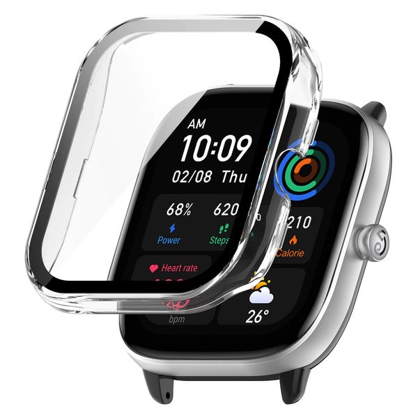 کاور بادیگارد مدل GB مناسب برای ساعت هوشمند امیزفیت GTS 4 Mini به همراه محافظ صفحه نمایش