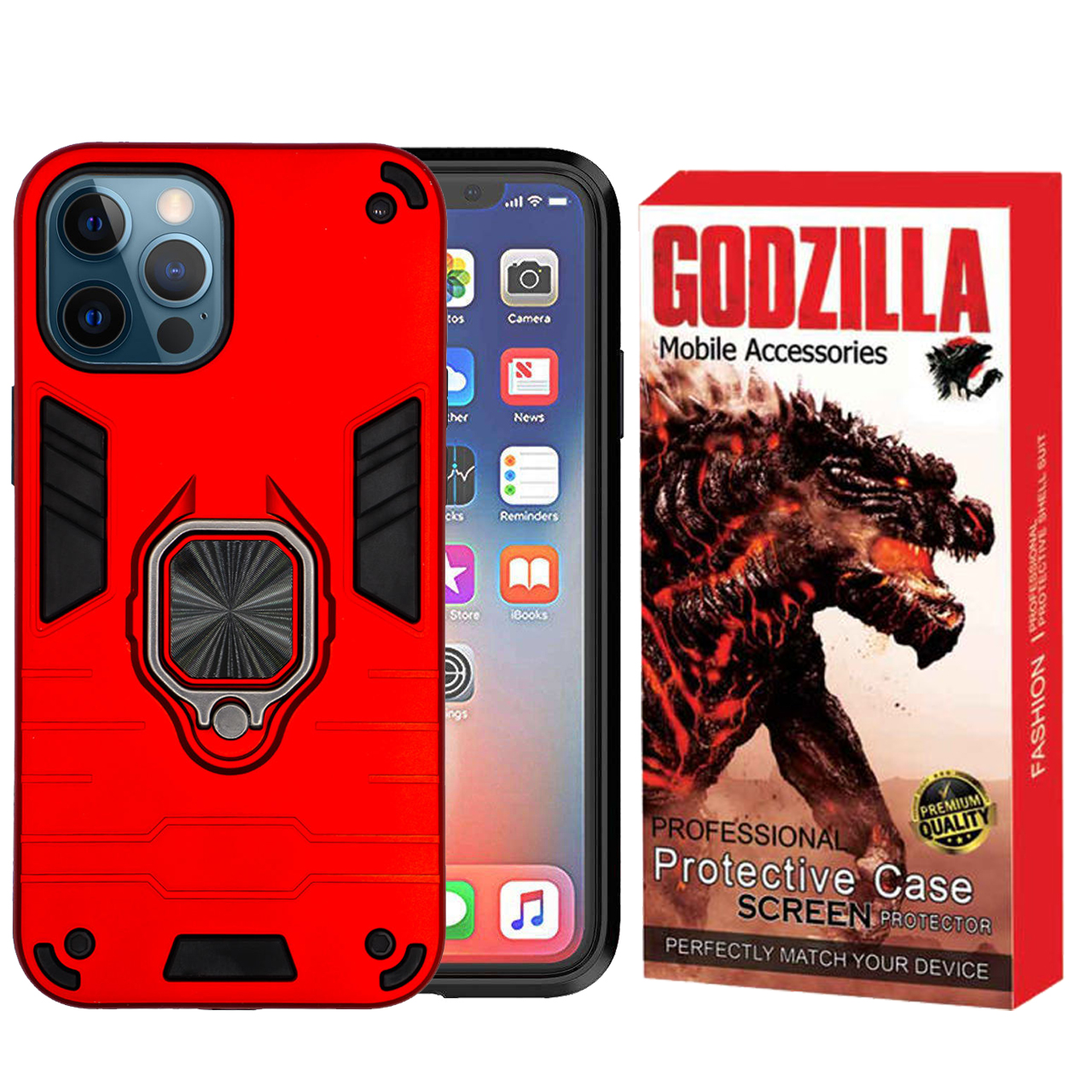 کاور گودزیلا مدل CG-BAT مناسب برای گوشی موبایل اپل Iphone 13 Pro Max
