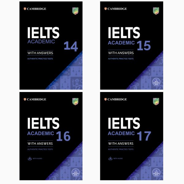 کتاب Cambridge IELTS Academic اثر جمعی از نویسندگان انتشارات دانشگاه کمبریج 4جلدی