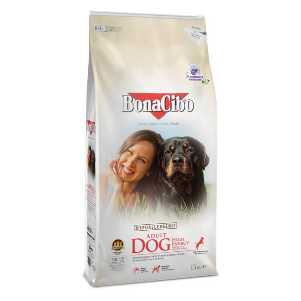  غذای خشک سگ بوناسیبو مدل High Energy وزن 15 کیلوگرم
