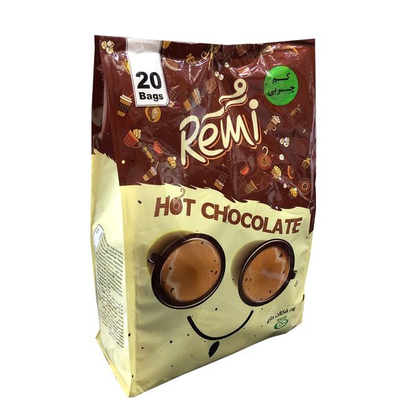 پودر شکلات داغ رژیمی رمی - 26 گرم بسته 20 عددی