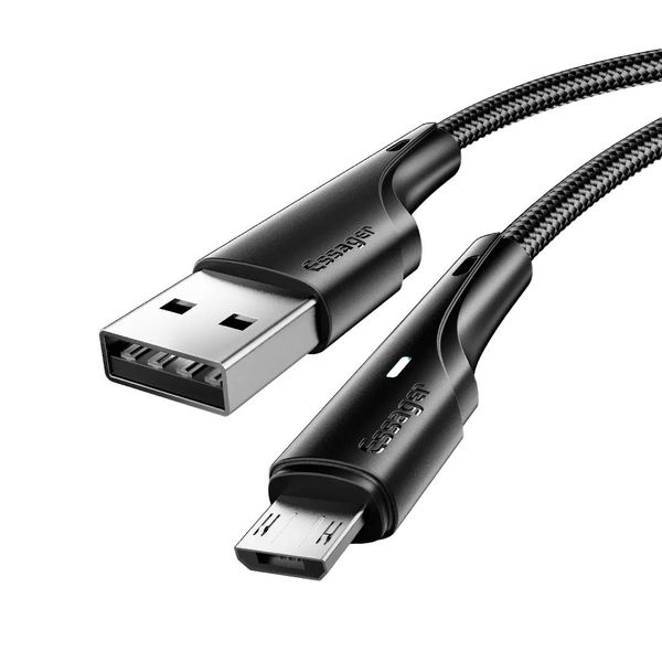 کابل تبدیل USB به MicroUSB ایساگر مدل LSA01 طول 2 متر