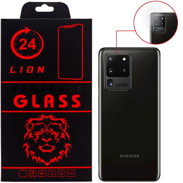  محافظ لنز دوربین لاین مدل RL007 مناسب برای گوشی موبایل سامسونگ Galaxy S20 Ultra بسته دو عددی