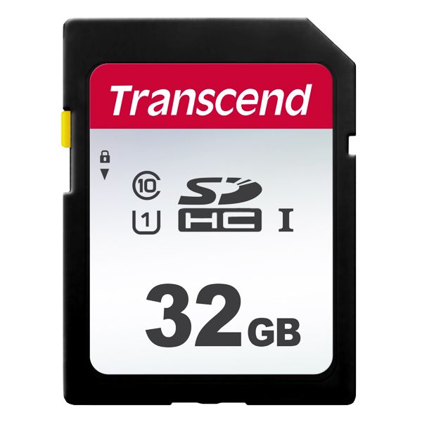 کارت حافظه SDHC ترنسند مدل 300S کلاس 10 استاندارد UHS-I U1 سرعت 95MBps ظرفیت 32 گیگابایت