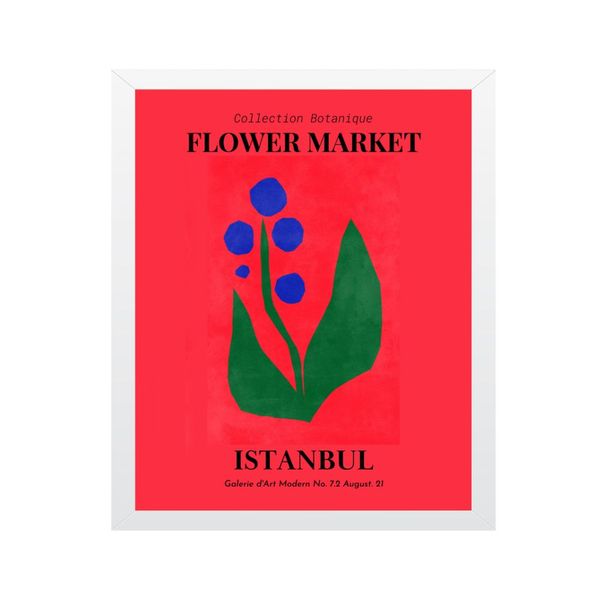 تابلو مدل بازار گل استانبول