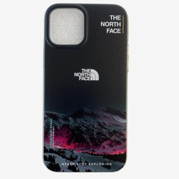 کاور نورث فیس مدل کوه آتش فشانی و یخی مناسب برای گوشی موبایل اپل Iphone 12pro / iphone 12