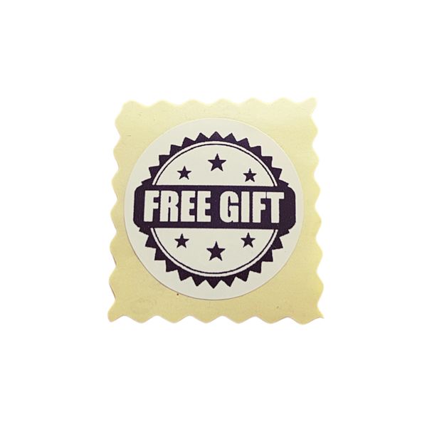 برچسب آسان کار مدل FREE GIFT کد FG2 بسته 100 عددی