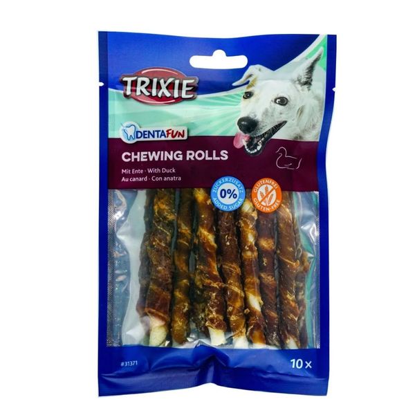 تشویقی سگ تریکسی مدل Chewing rolls وزن 80 گرم