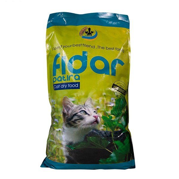 غذا خشک گربه فیدار پاتیرا مدل مثلثی وزن 10 کیلوگرم