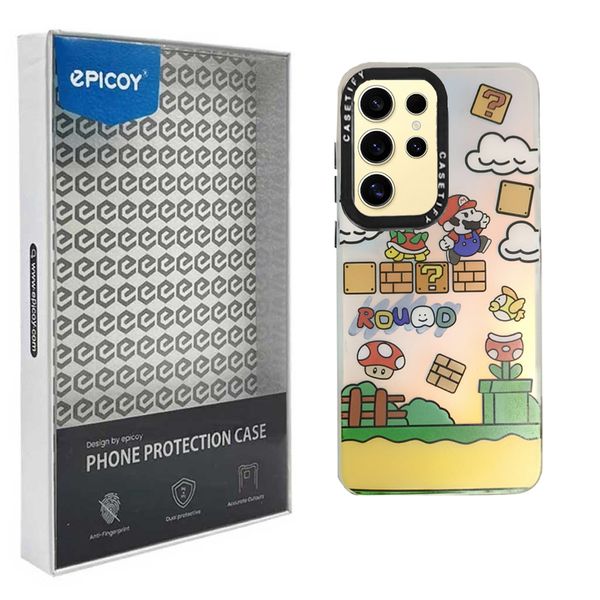  کاور اپیکوی مدل Super Mario مناسب برای گوشی موبایل سامسونگ Galaxy S24 Ultra  