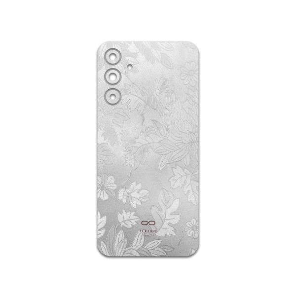 برچسب پوششی ماهوت مدل Silver-Wildflower مناسب برای گوشی موبایل سامسونگ Galaxy A15