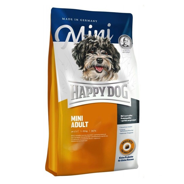 غذای خشک سگ هپی داگ مدل  Mini Adult وزن 1 کیلوگرم