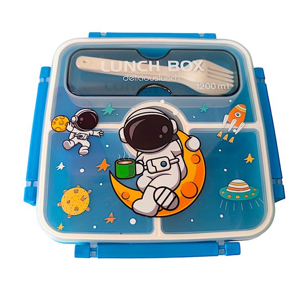 ظرف غذا کودک مدل فضانورد کد 2407