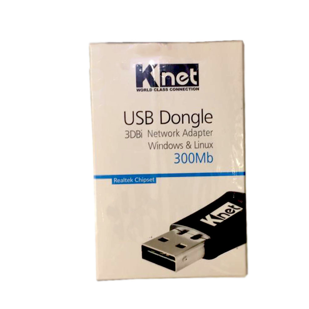 کارت شبکه بی سیم USB  کِی نت مدل 3DBI 300M