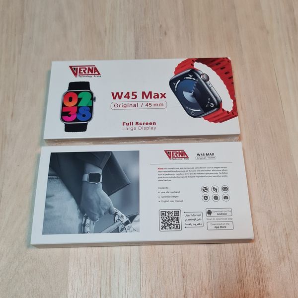 ساعت هوشمند ورنا مدل W45 Max