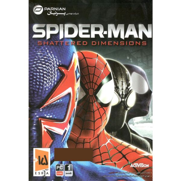 بازی Spiderman shattered dimensions مخصوص  PC نشر پرنیان