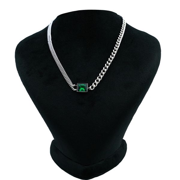 گردنبند زنانه مون رِی مدل Emerald کد 385