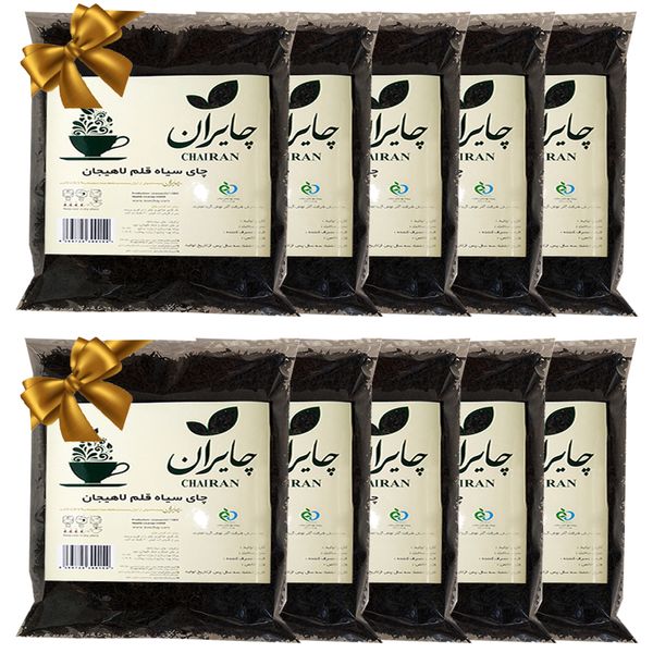 چای ایرانی سیاه‌قلم بهاره کلاسیک چایران - 4000 گرم بسته 10 عددی