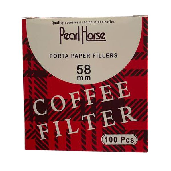 فیلتر قهوه مدل کاغذی  اسپرسو  سایز  58  بسته  100  عددی
