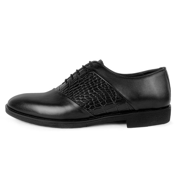 کفش مردانه چرم عطارد مدل چرم طبیعی کد SH205