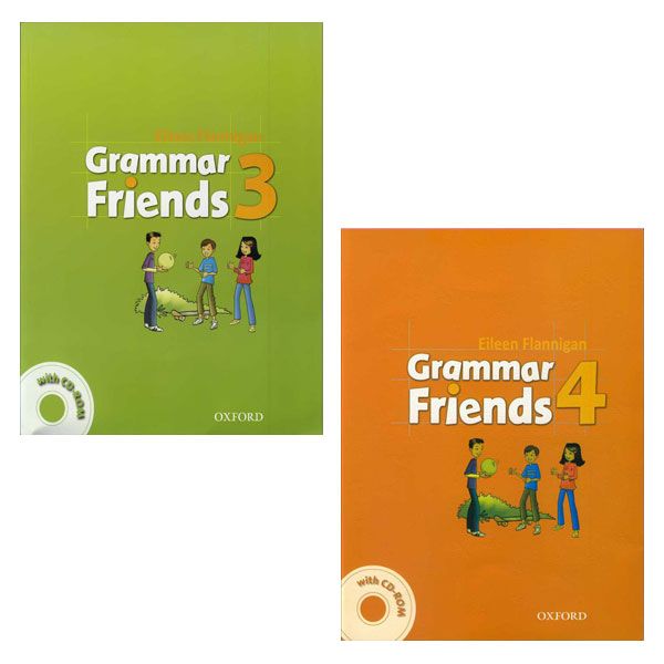 کتاب Grammar Friends 3 and 4 اثر Tim Ward And Eileen Flannigan انتشارات زبان مهر 2 جلدی