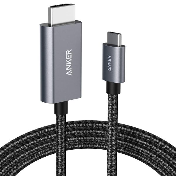 کابل تبدیل USB-C به HDMI 4K انکر مدل 311/A8730 طول 1.8 متر