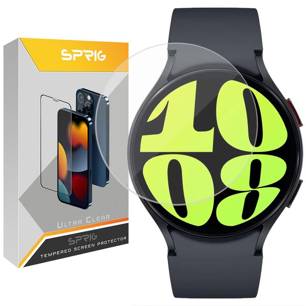 محافظ صفحه نمایش شیشه ای اسپریگ مدل SH-SP مناسب برای ساعت هوشمند سامسونگ Galaxy watch 6 40mm