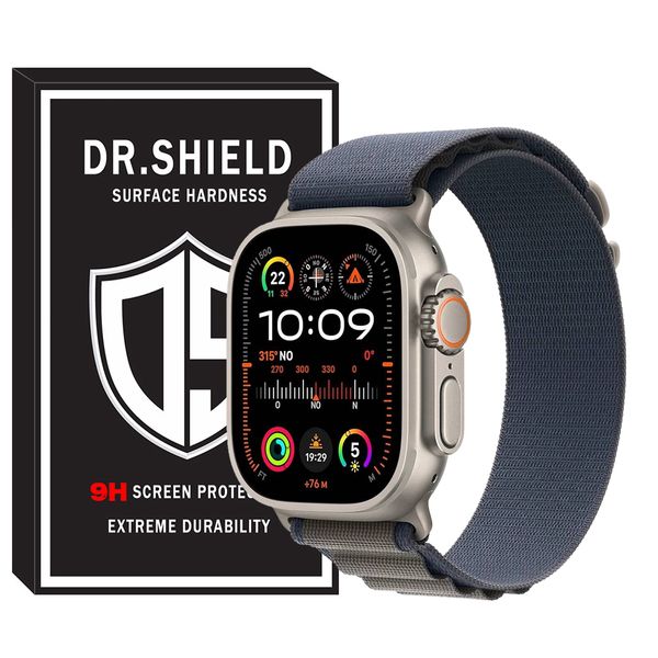 بند دکترشیلد مدل DR- Navy Blue Alpine مناسب برای ساعت هوشمند هاینو تکو  T99 Ultra Max
