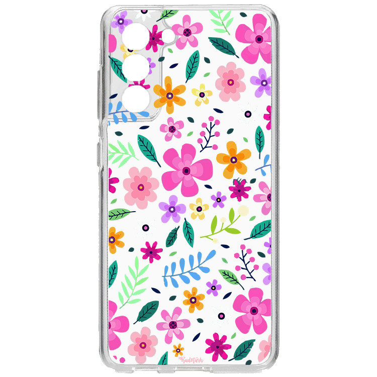 کاور طرح گل مناسب برای گوشی موبایل سامسونگ Galaxy S21 Fe 