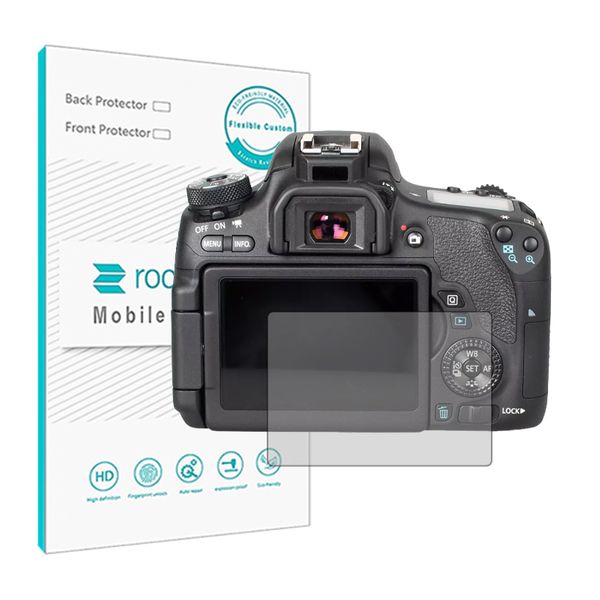 محافظ صفحه نمایش دوربین شفاف راک اسپیس مدل HyGEL مناسب برای دوربین عکاسی کانن 760D