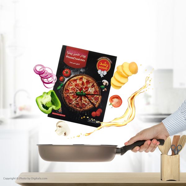 پودر خمیر پیتزا رشد مقدار 480 گرم